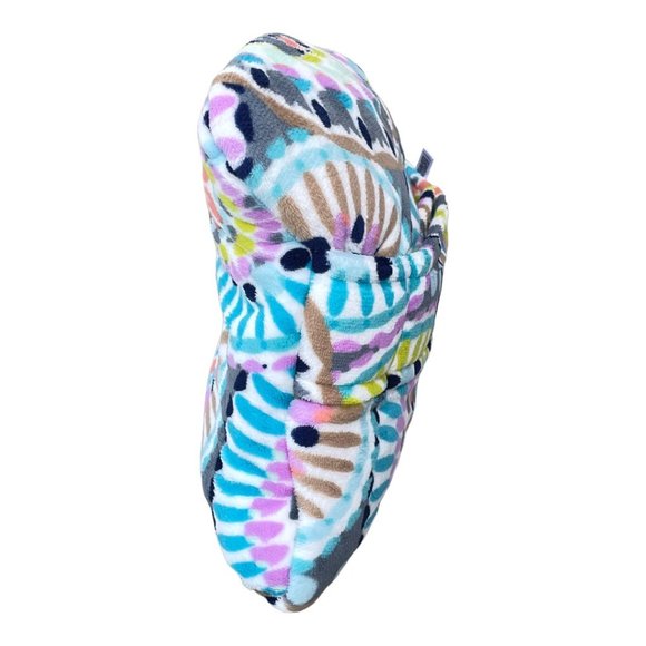 Vera Bradley Sunny Medallion Plush Fleece Travel Blanket - Picture 3 of 5